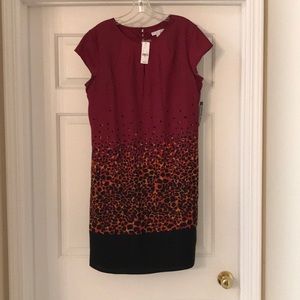 Geometric print dress